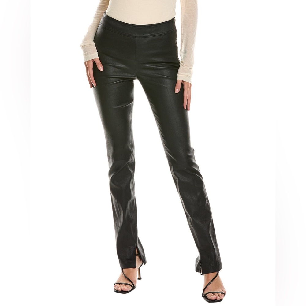 Helmut Lang Brown reddish Leather Pants